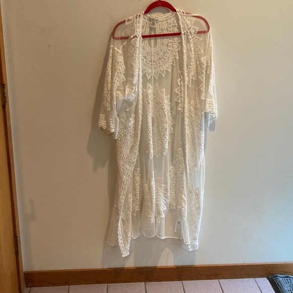 Rachel Zoe White Lace Tunic - Picture 1 of 5